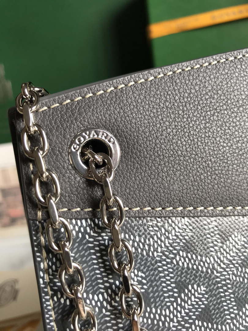 Goyard ROUETSPMLTY07CL07P Rouette Structur¨¦ PM Bag Gray