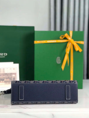 Goyard ROUETSPMLTY07CL07P Rouette Structur¨¦ PM Bag Navy Blue - Default Title - View 5