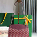 Goyard ROUETSPMLTY07CL07P Rouette Structur¨¦ PM Bag Wine Red - Default Title - View 1