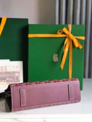 Goyard ROUETSPMLTY07CL07P Rouette Structur¨¦ PM Bag Wine Red - Default Title - View 4
