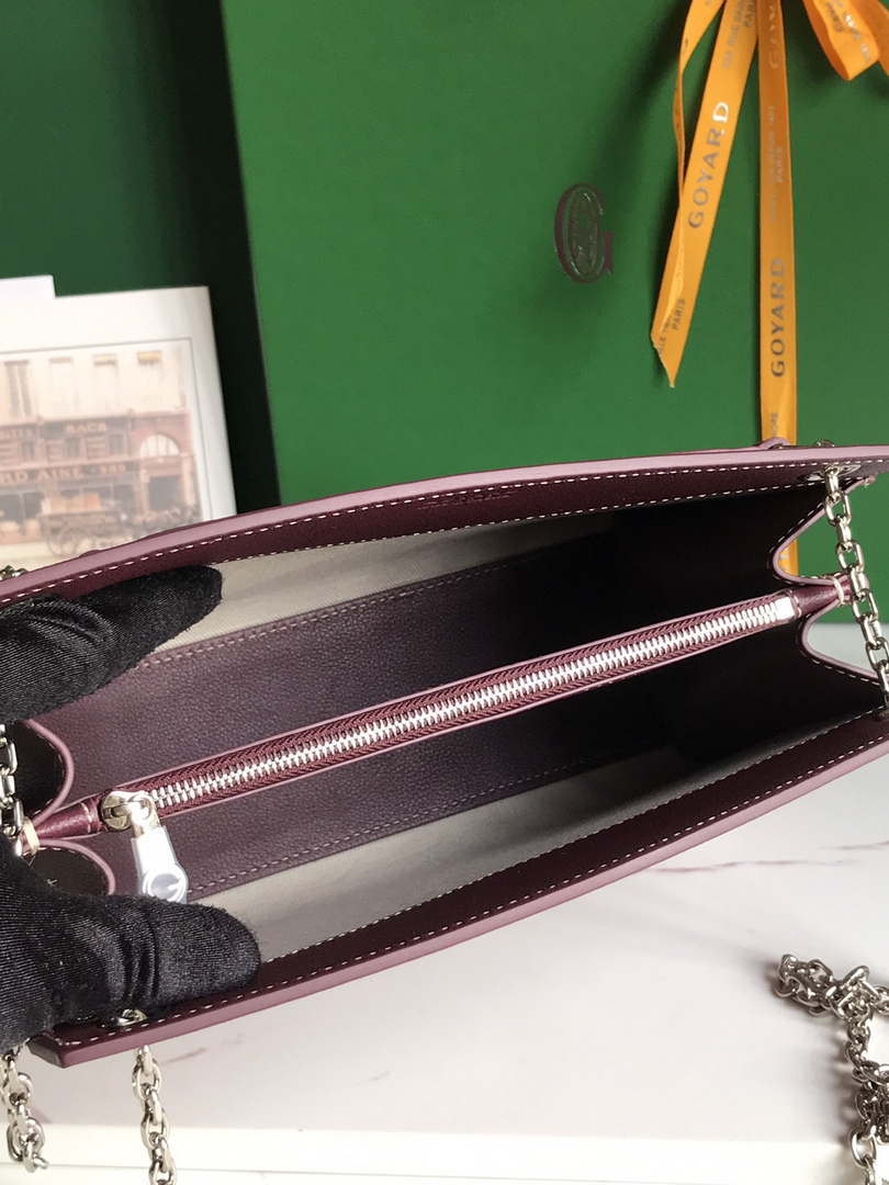 Goyard ROUETSPMLTY07CL07P Rouette Structur¨¦ PM Bag Wine Red