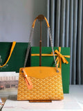 Goyard ROUETSPMLTY07CL07P Rouette Structur¨¦ PM Bag Yellow