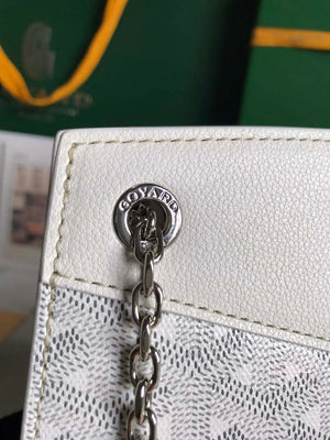 Goyard ROUETSPMLTY07CL07P Rouette Structur¨¦ PM Bag White - Default Title - View 5
