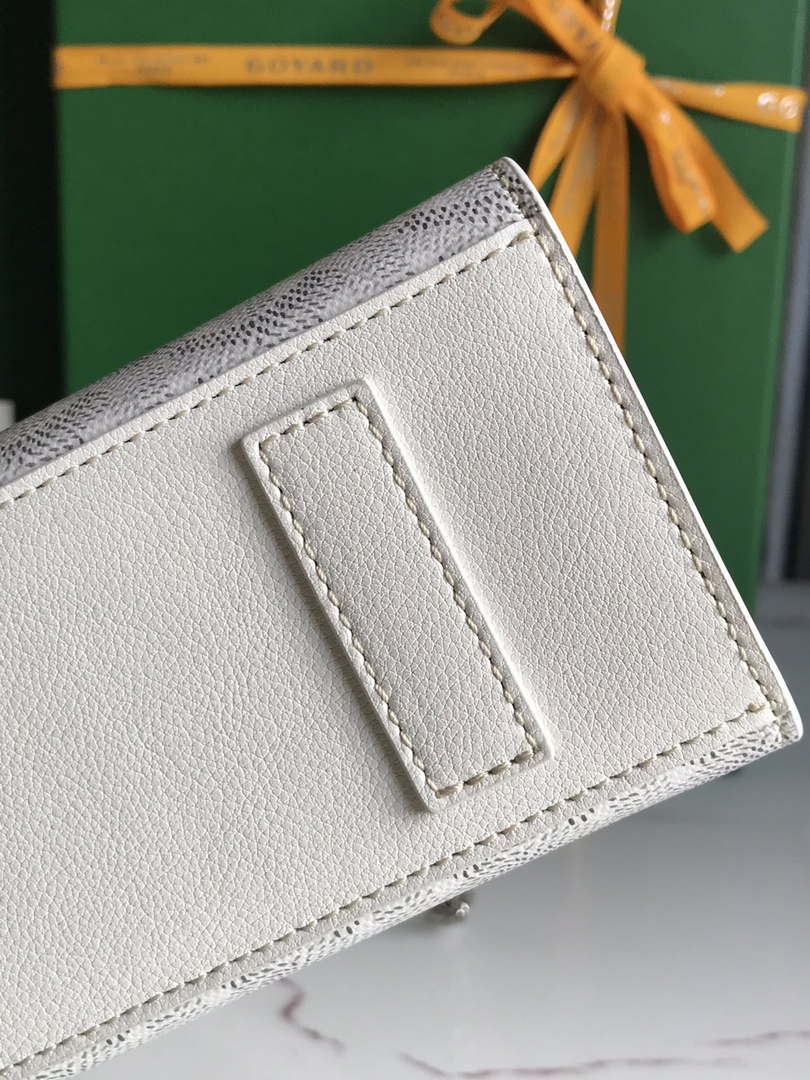Goyard ROUETSPMLTY07CL07P Rouette Structur¨¦ PM Bag White