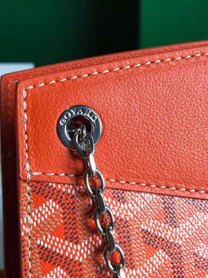 Goyard ROUETSPMLTY07CL07P Rouette Structur¨¦ PM Bag Orange - Default Title - View 5