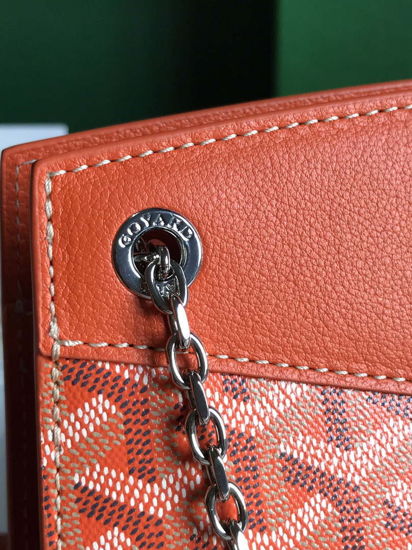 Goyard ROUETSPMLTY07CL07P Rouette Structur¨¦ PM Bag Orange