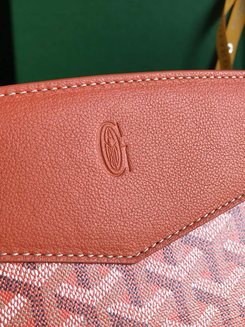 Goyard ROUETSPMLTY07CL07P Rouette Structur¨¦ PM Bag Orange