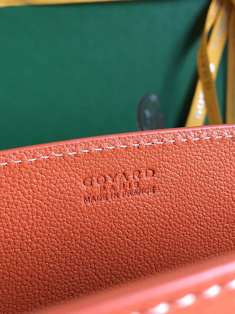 Goyard ROUETSPMLTY07CL07P Rouette Structur¨¦ PM Bag Orange
