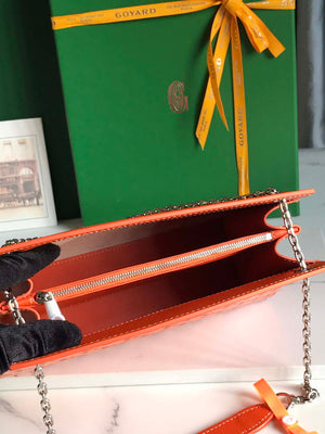 Goyard ROUETSPMLTY07CL07P Rouette Structur¨¦ PM Bag Orange - Default Title - View 9