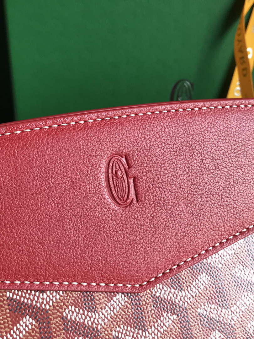Goyard ROUETSPMLTY07CL07P Rouette Structur¨¦ PM Bag Red