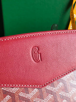Goyard ROUETSPMLTY07CL07P Rouette Structur¨¦ PM Bag Red - Default Title - View 4