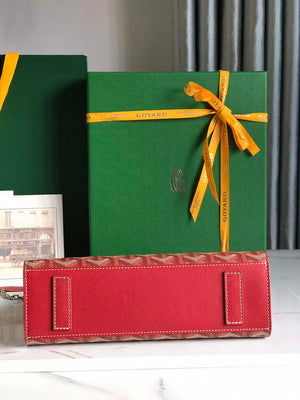 Goyard ROUETSPMLTY07CL07P Rouette Structur¨¦ PM Bag Red - Default Title - View 6