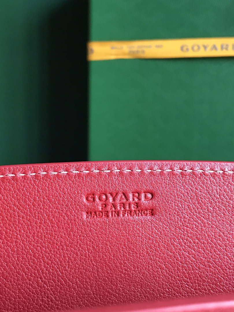 Goyard ROUETSPMLTY07CL07P Rouette Structur¨¦ PM Bag Red