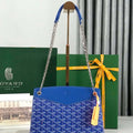 Goyard ROUETSPMLTY07CL07P Rouette Structur¨¦ PM Bag Blue - Default Title - View 1