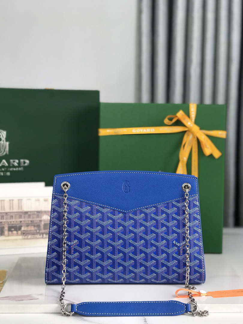 Goyard ROUETSPMLTY07CL07P Rouette Structur¨¦ PM Bag Blue