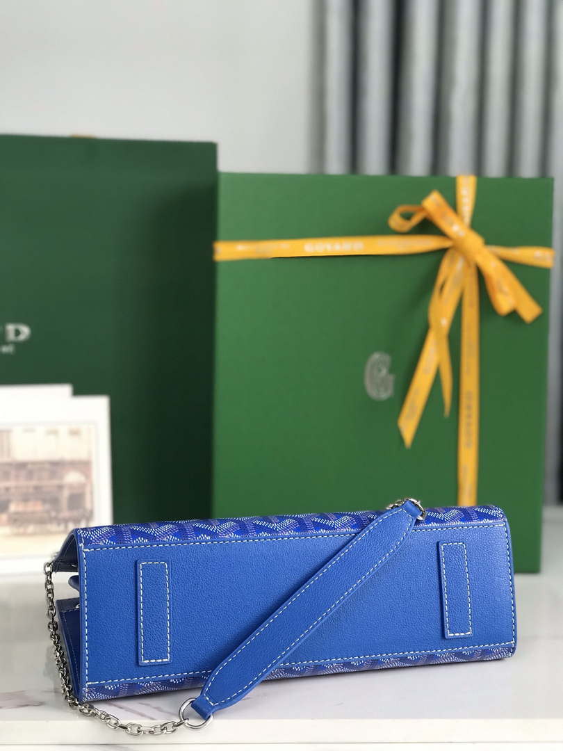 Goyard ROUETSPMLTY07CL07P Rouette Structur¨¦ PM Bag Blue