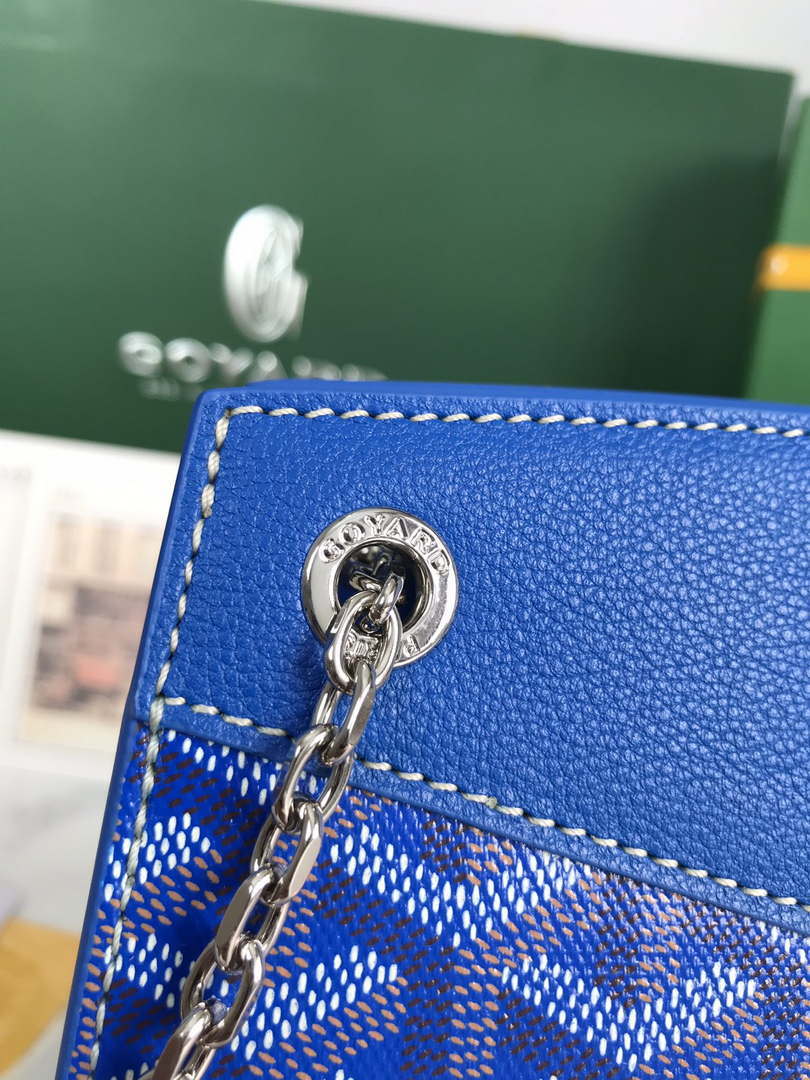 Goyard ROUETSPMLTY07CL07P Rouette Structur¨¦ PM Bag Blue