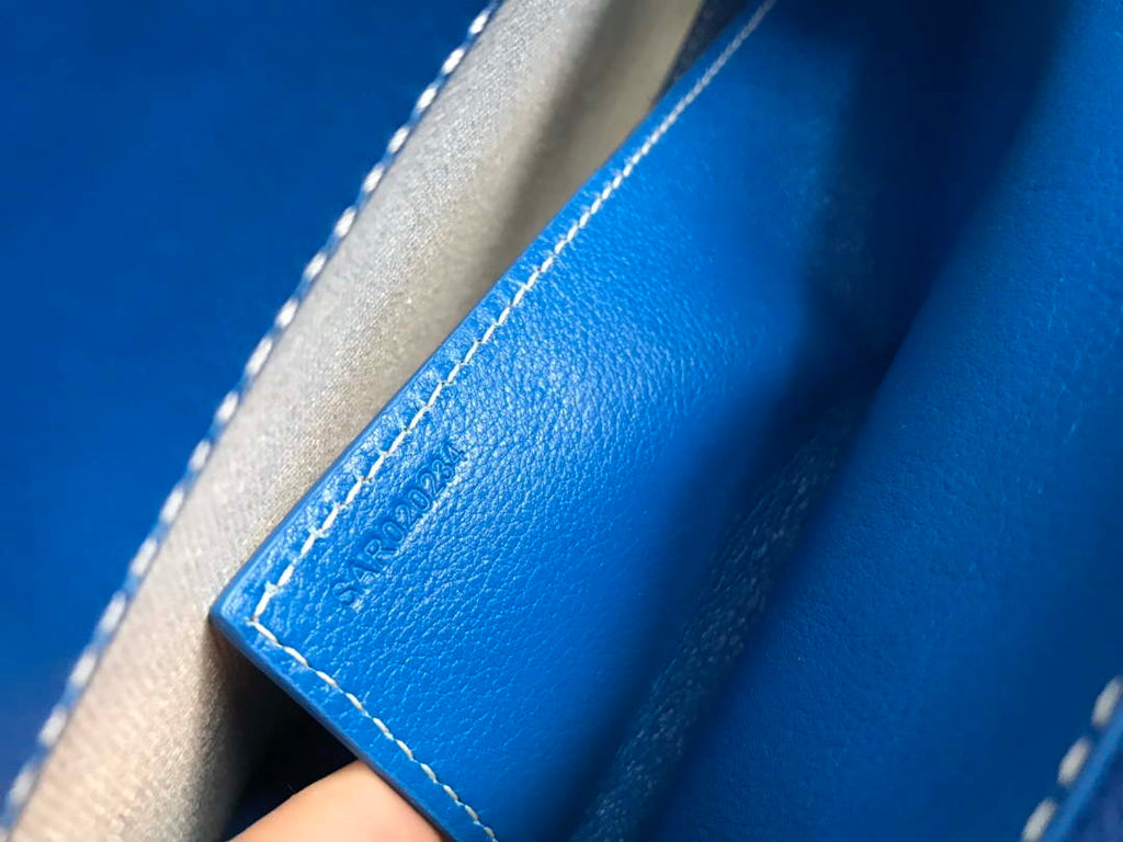 Goyard ROUETSPMLTY07CL07P Rouette Structur¨¦ PM Bag Blue