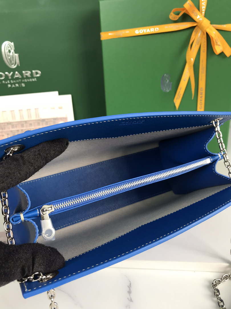 Goyard ROUETSPMLTY07CL07P Rouette Structur¨¦ PM Bag Blue