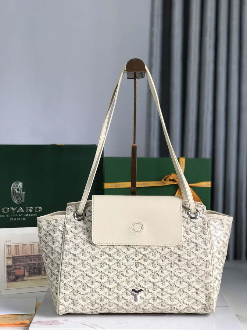 Goyard ROUETTPMLTY07CL07P Rouette Souple Bag Beige