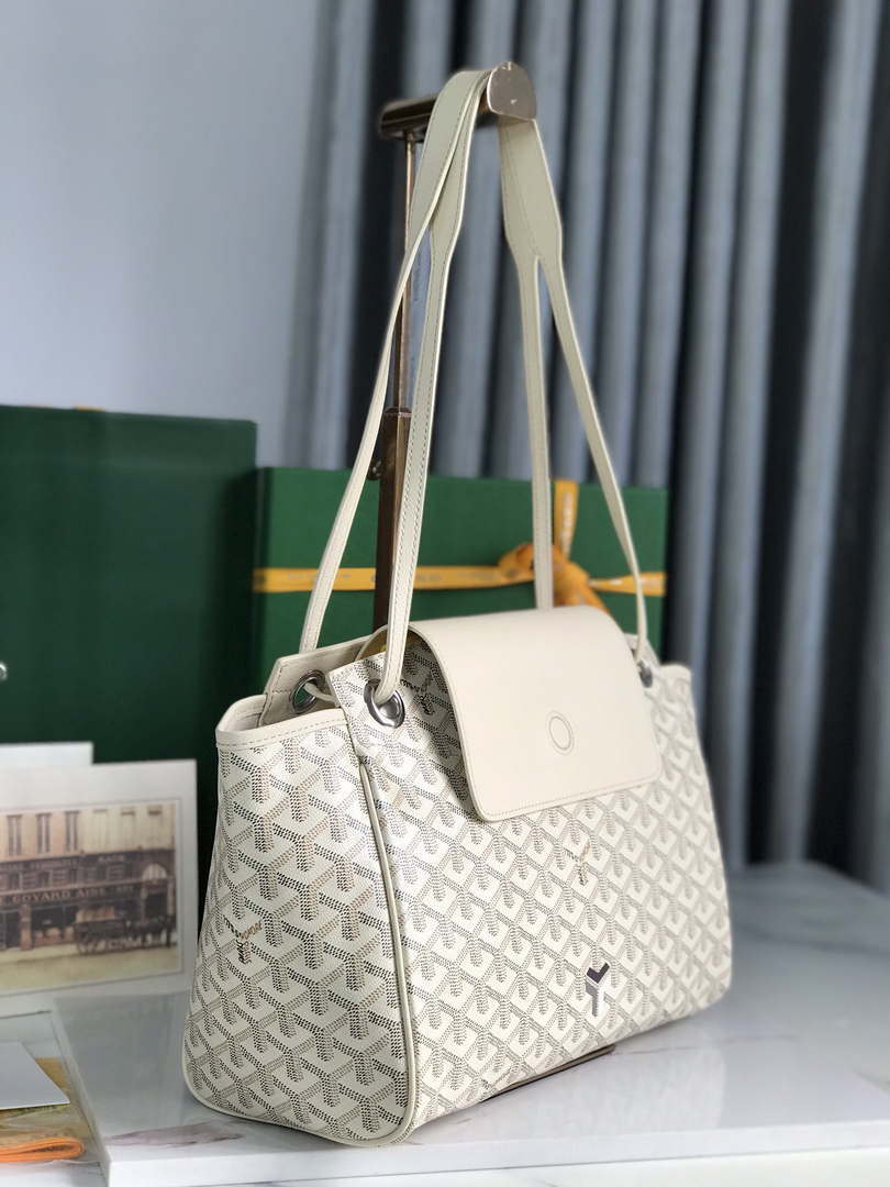 Goyard ROUETTPMLTY07CL07P Rouette Souple Bag Beige