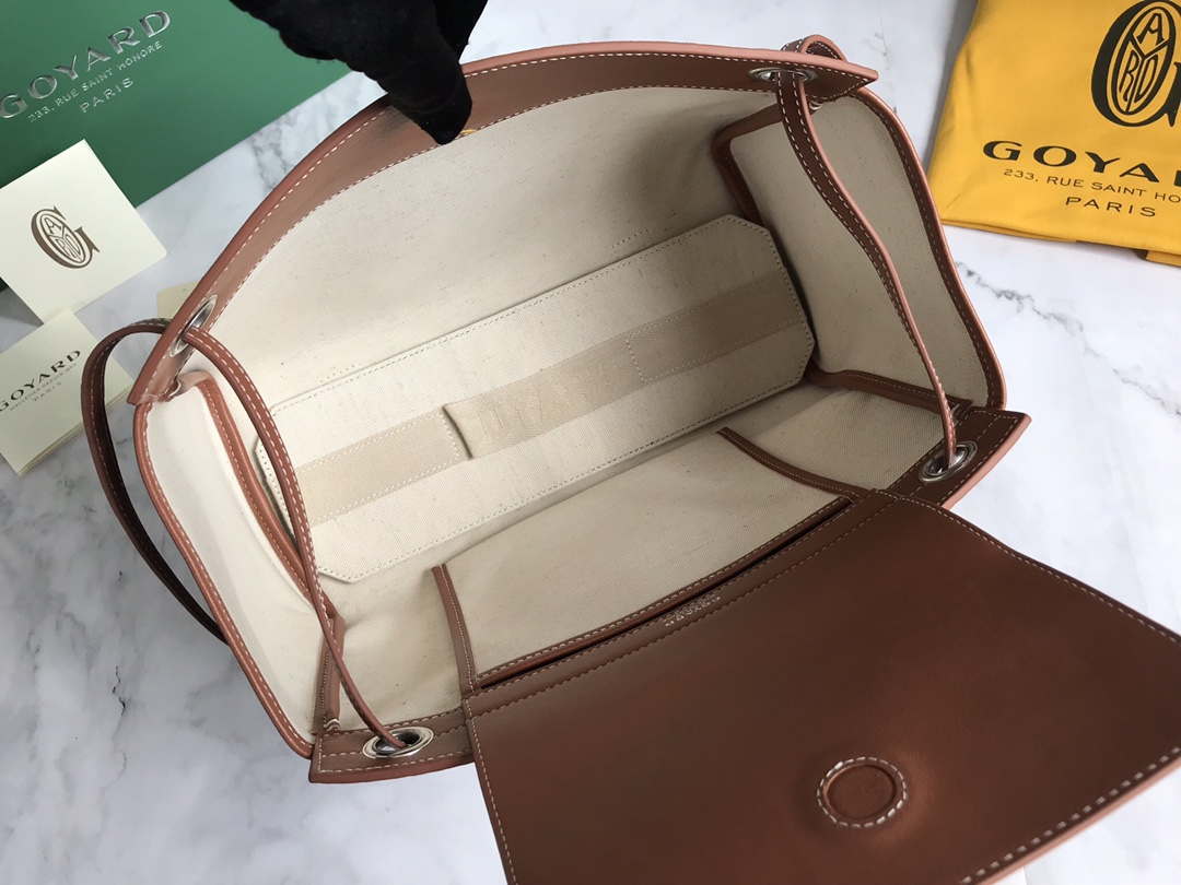 Goyard ROUETTPMLTY07CL07P Rouette Souple Bag Brown
