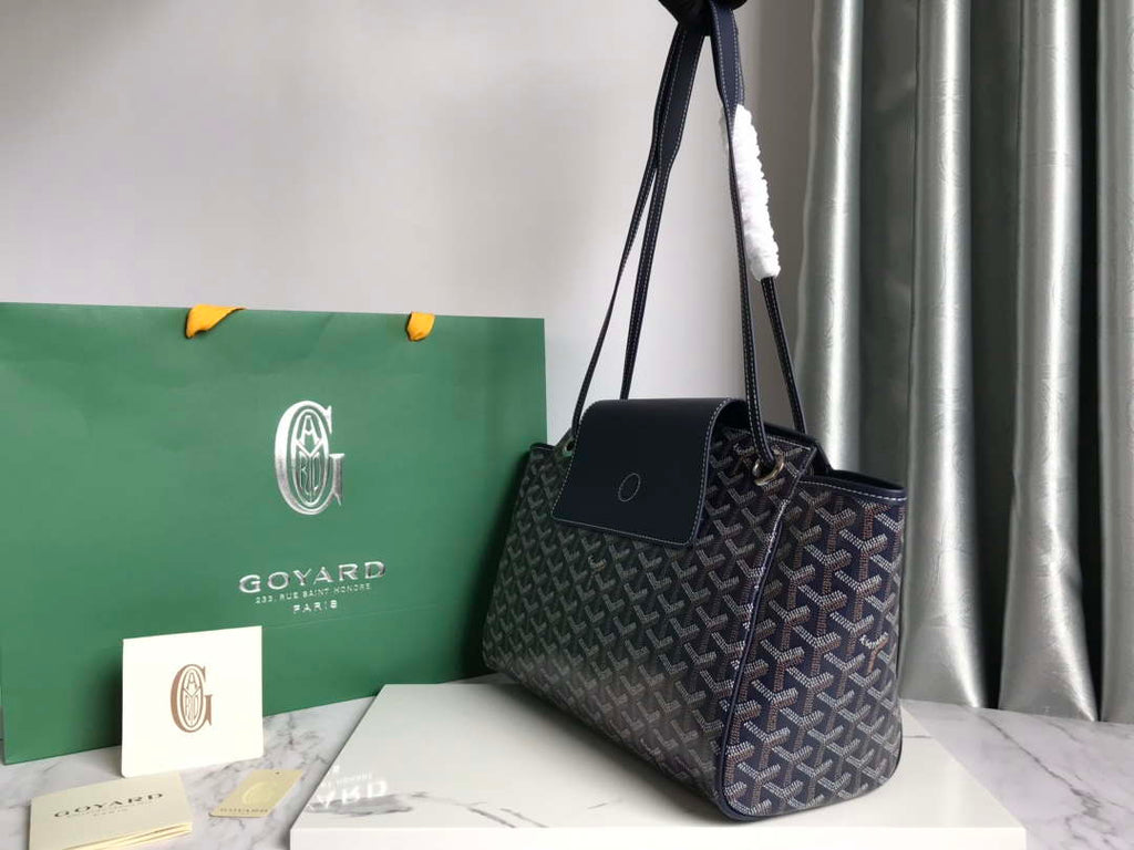 Goyard ROUETTPMLTY07CL07P Rouette Souple Bag Navy Blue