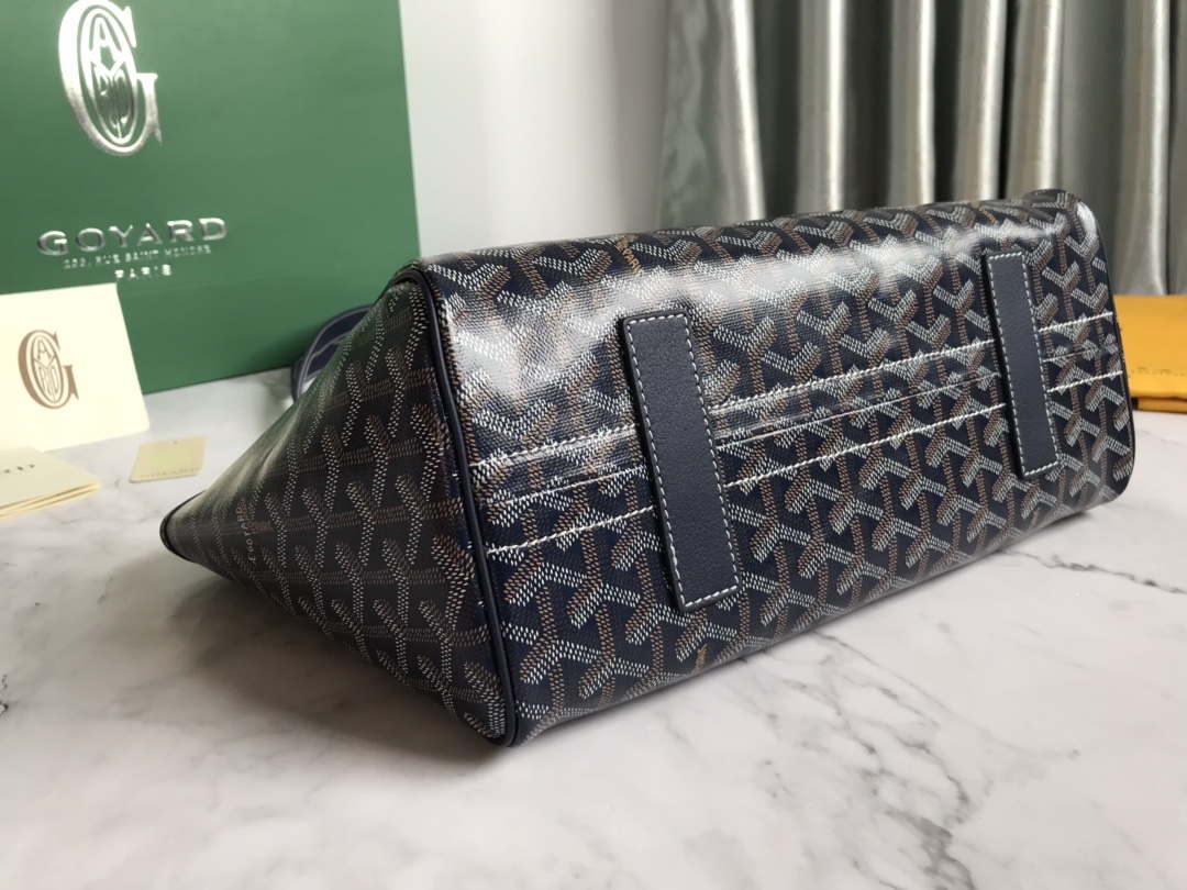 Goyard ROUETTPMLTY07CL07P Rouette Souple Bag Navy Blue