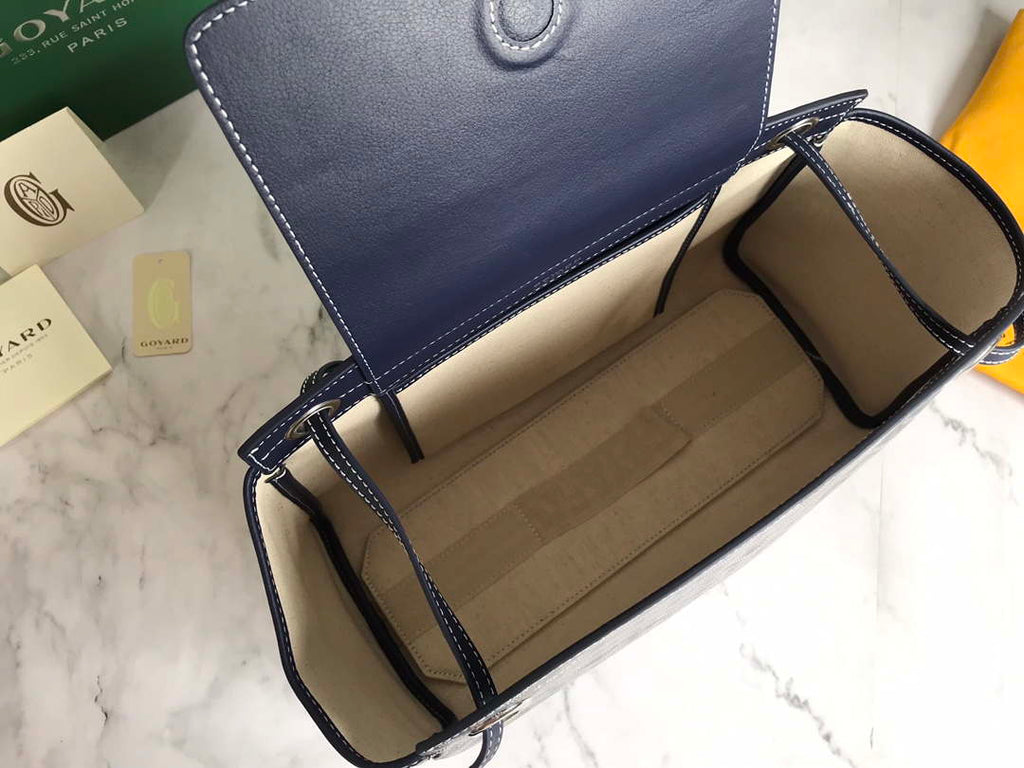 Goyard ROUETTPMLTY07CL07P Rouette Souple Bag Navy Blue