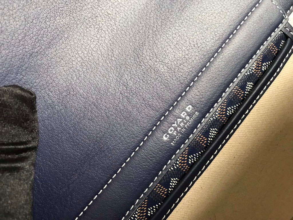 Goyard ROUETTPMLTY07CL07P Rouette Souple Bag Navy Blue