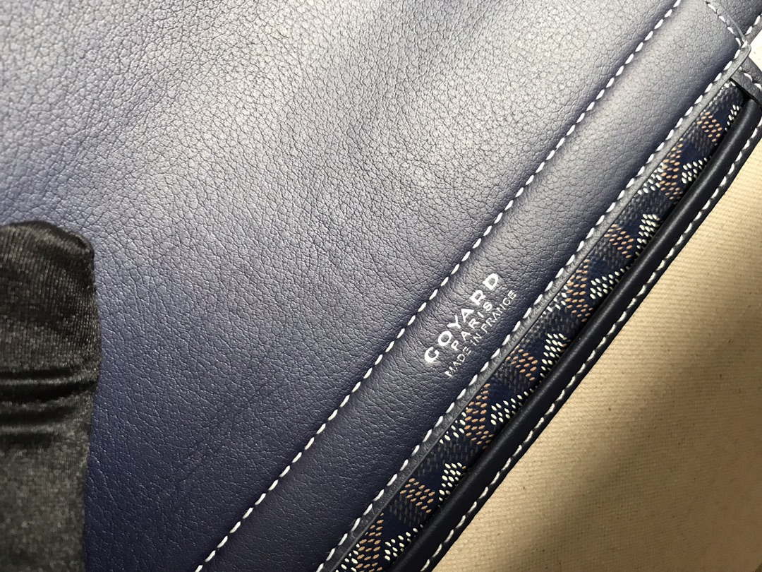 Goyard ROUETTPMLTY07CL07P Rouette Souple Bag Navy Blue