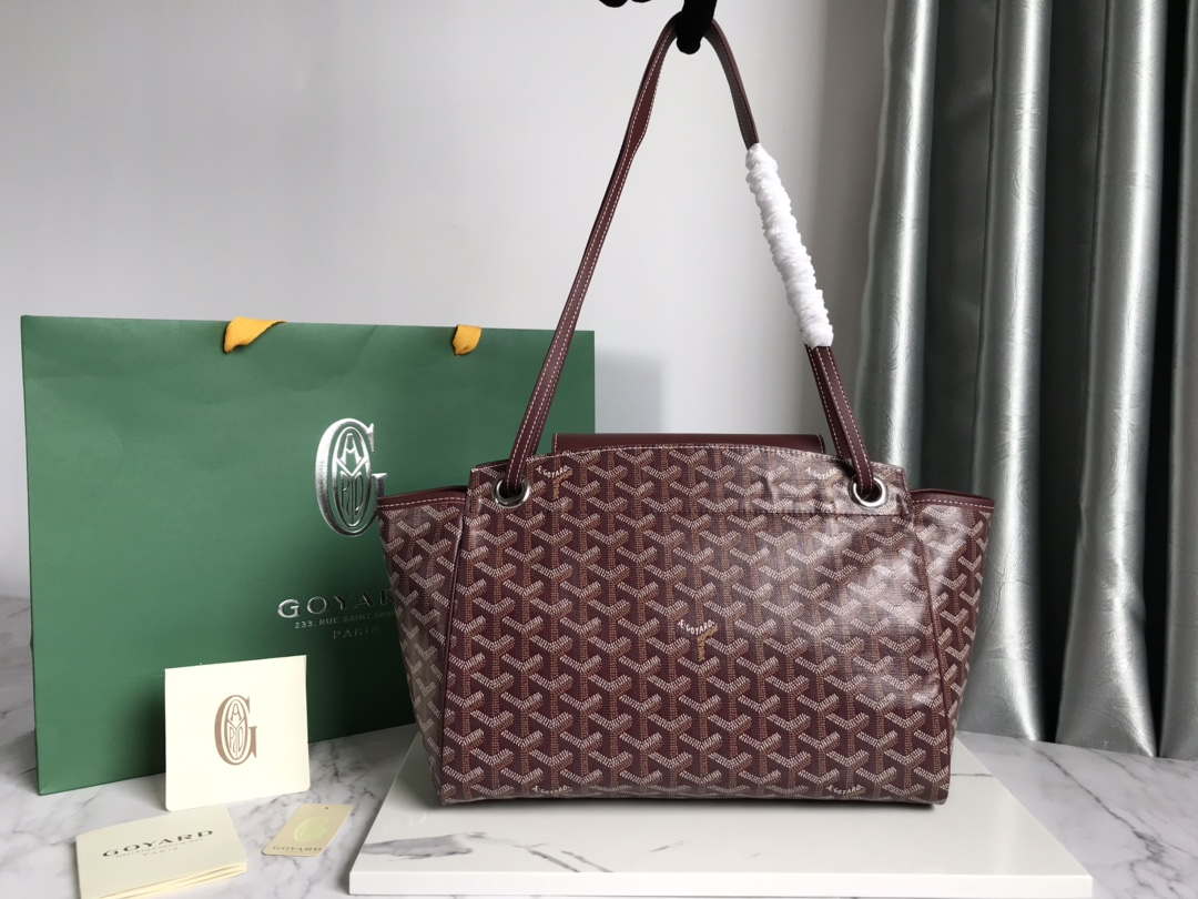Goyard ROUETTPMLTY07CL07P Rouette Souple Bag Wine Red
