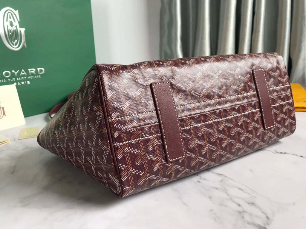 Goyard ROUETTPMLTY07CL07P Rouette Souple Bag Wine Red