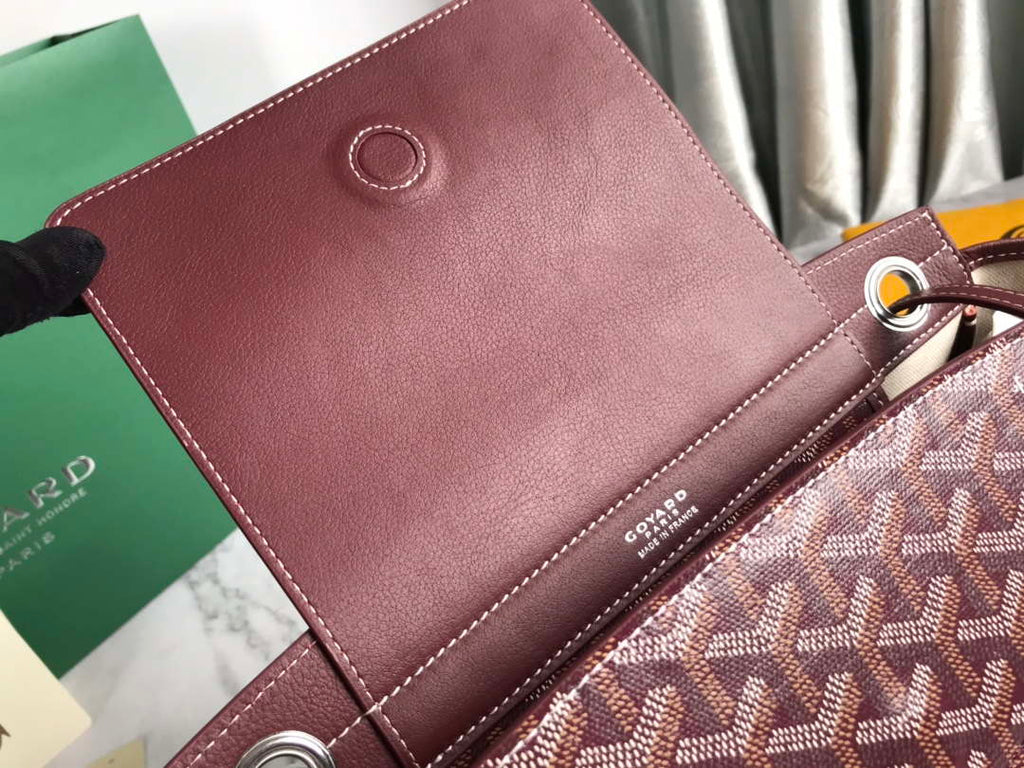 Goyard ROUETTPMLTY07CL07P Rouette Souple Bag Wine Red