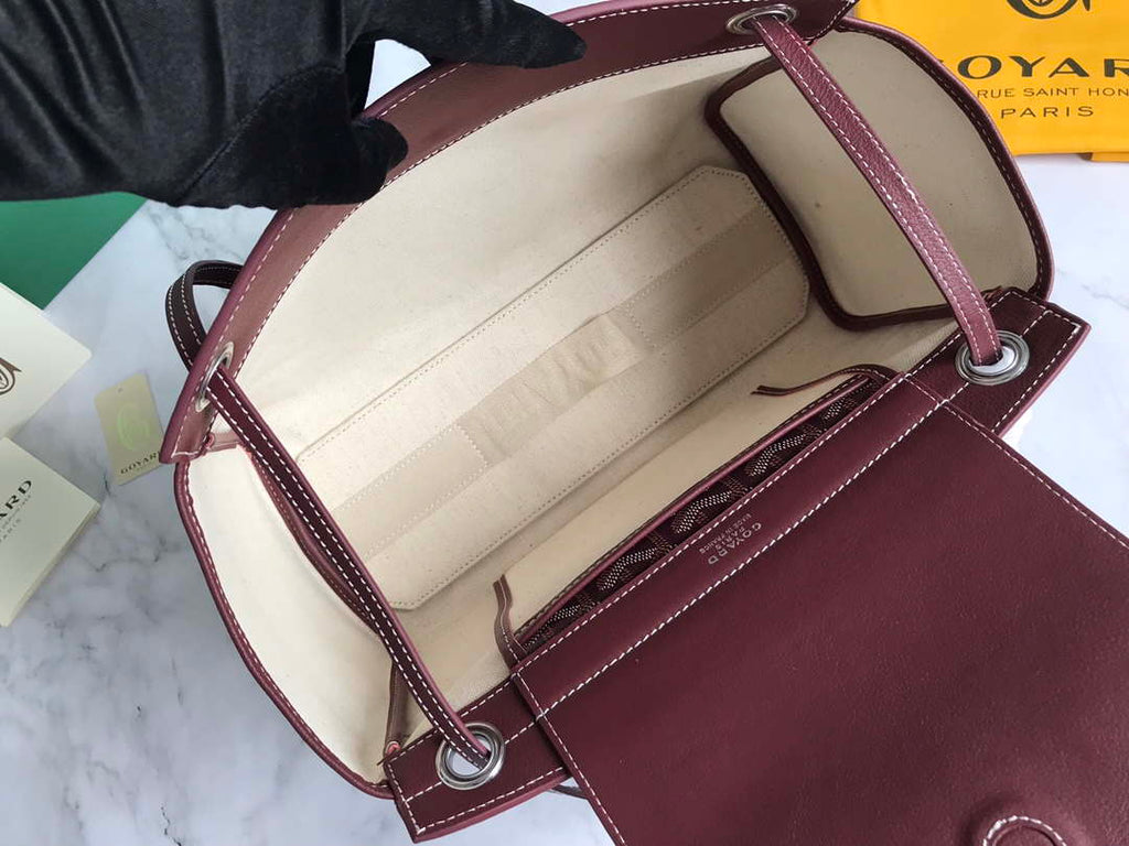 Goyard ROUETTPMLTY07CL07P Rouette Souple Bag Wine Red