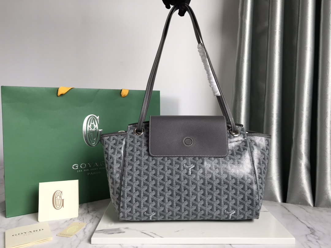 Goyard ROUETTPMLTY07CL07P Rouette Souple Bag Gray - Default Title - View 1