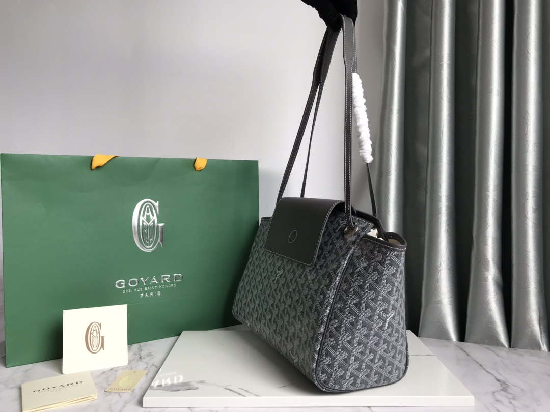 Goyard ROUETTPMLTY07CL07P Rouette Souple Bag Gray