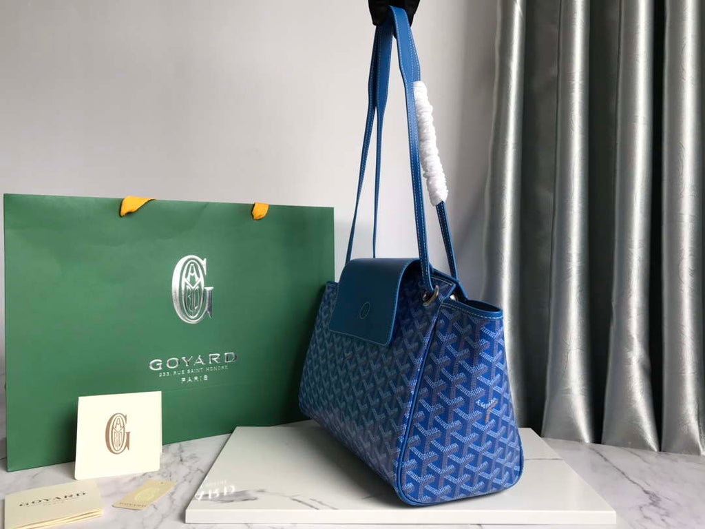 Goyard ROUETTPMLTY07CL07P Rouette Souple Bag Blue