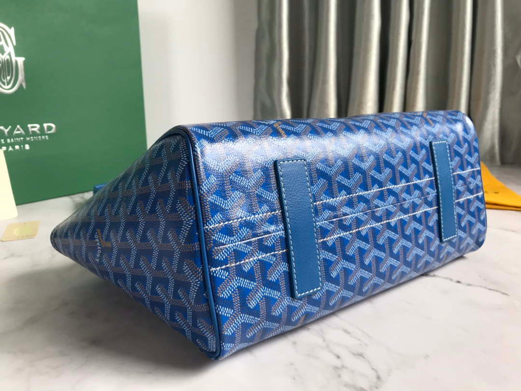 Goyard ROUETTPMLTY07CL07P Rouette Souple Bag Blue
