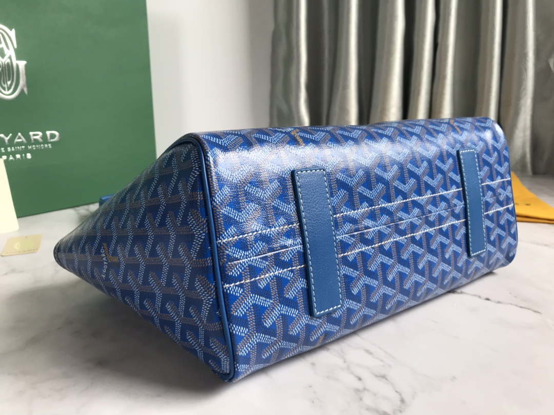 Goyard ROUETTPMLTY07CL07P Rouette Souple Bag Blue