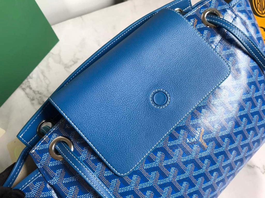 Goyard ROUETTPMLTY07CL07P Rouette Souple Bag Blue