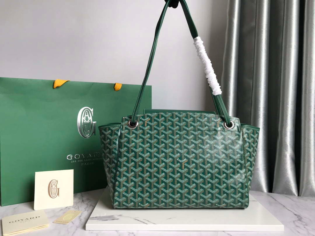 Goyard ROUETTPMLTY07CL07P Rouette Souple Bag Green