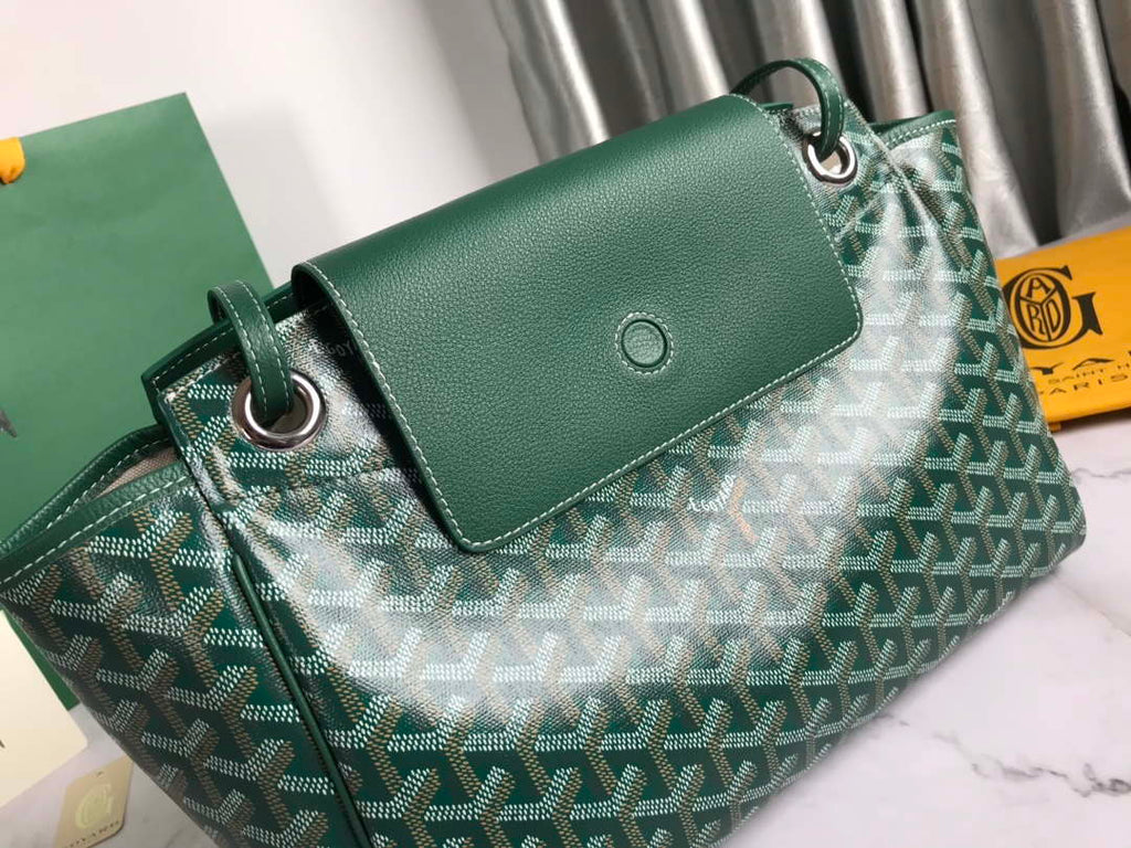 Goyard ROUETTPMLTY07CL07P Rouette Souple Bag Green