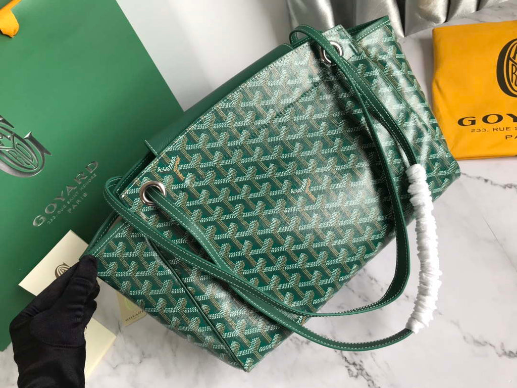 Goyard ROUETTPMLTY07CL07P Rouette Souple Bag Green