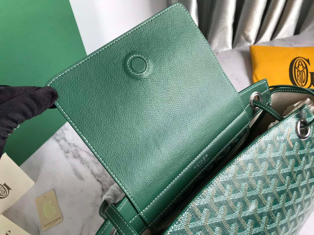 Goyard ROUETTPMLTY07CL07P Rouette Souple Bag Green