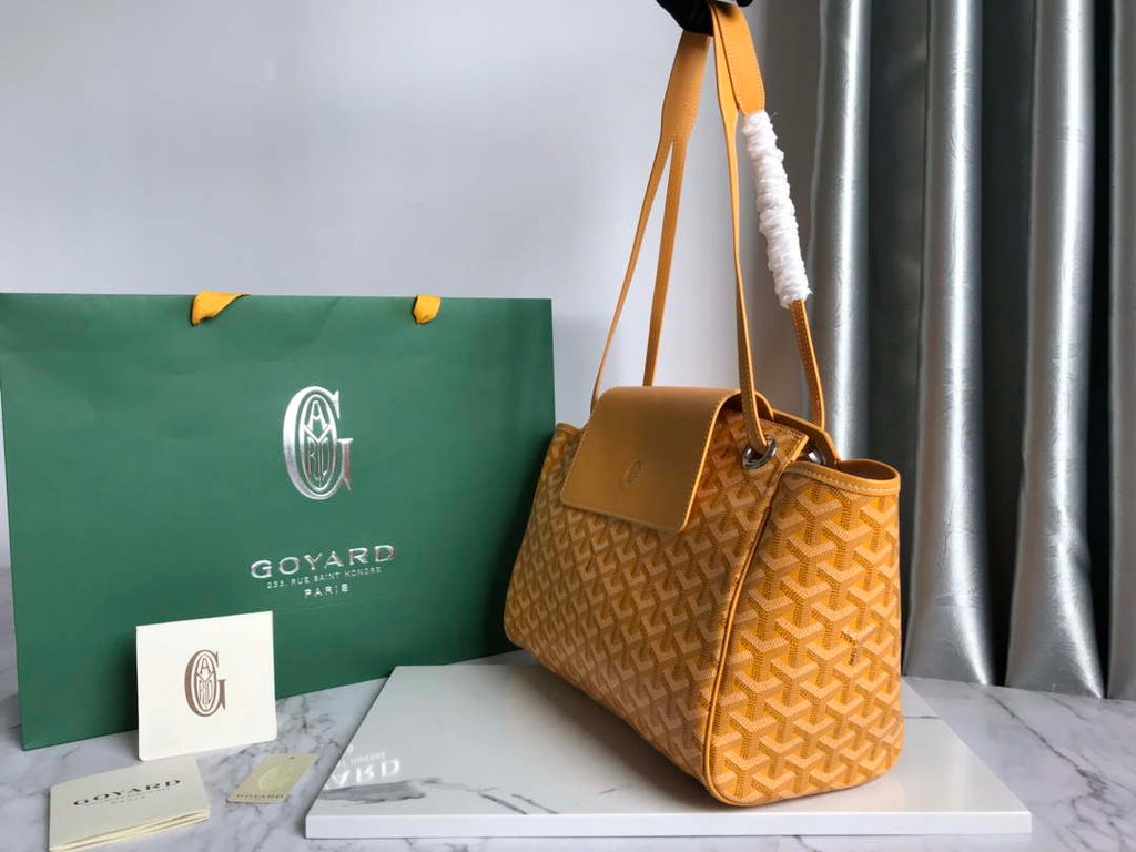 Goyard ROUETTPMLTY07CL07P Rouette Souple Bag Yellow