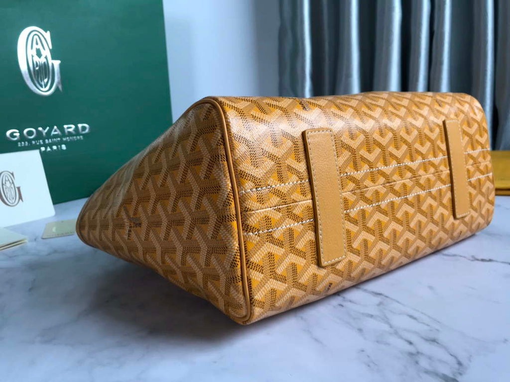 Goyard ROUETTPMLTY07CL07P Rouette Souple Bag Yellow