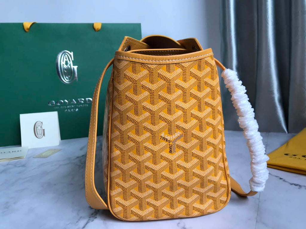 Goyard ROUETTPMLTY07CL07P Rouette Souple Bag Yellow