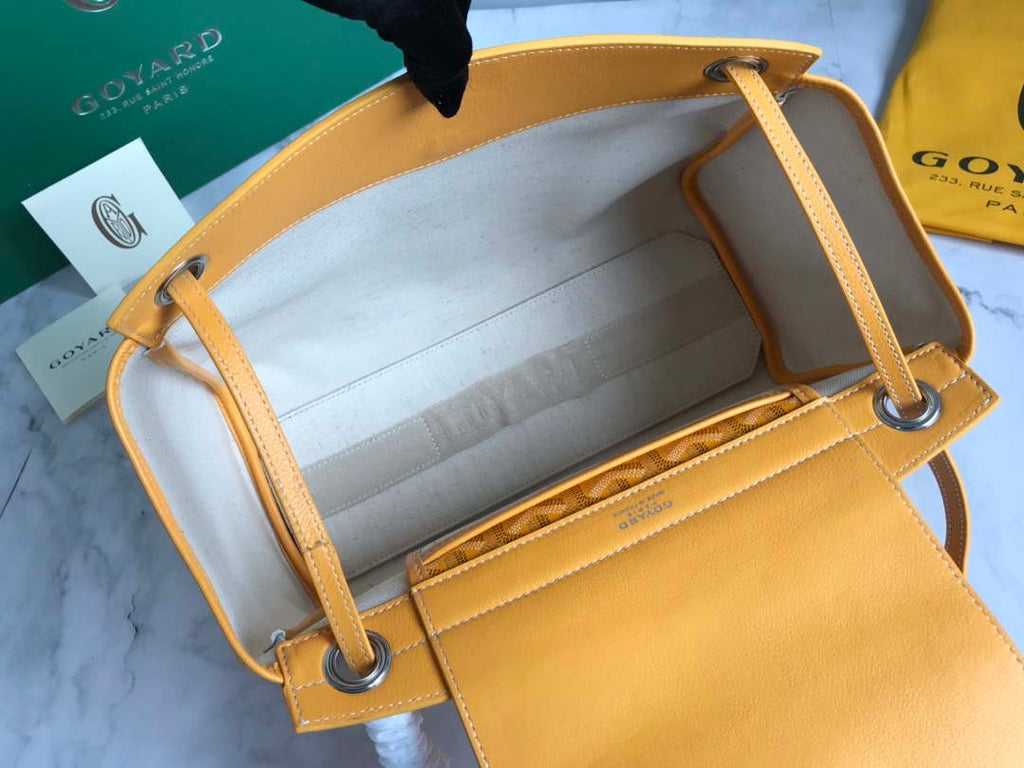 Goyard ROUETTPMLTY07CL07P Rouette Souple Bag Yellow