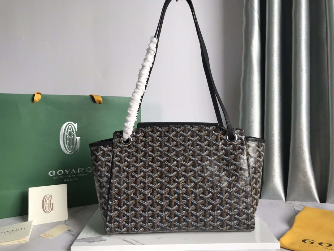 Goyard ROUETTPMLTY07CL07P Rouette Souple Bag Black